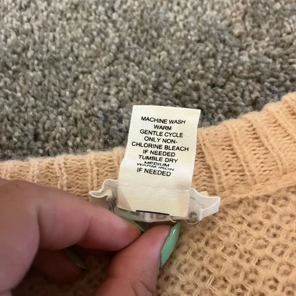 For The Republic Light Pink Knit Sweater - Picture 3 of 4